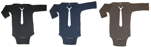 Ddi Solid White Necktie Long Sleeve Baby Creepers(Pack of 36) at Sears.com