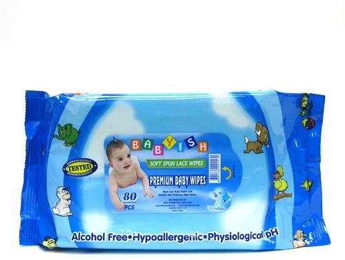 DDI Babyish Premium Spun Lace Baby Wipes(Pack of 24) at Sears.com
