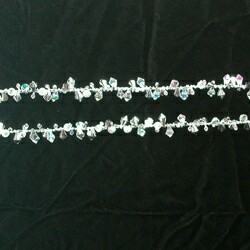 DDI Clear Diamond and Silver Bead Garland(Pack of 144) at Sears.com