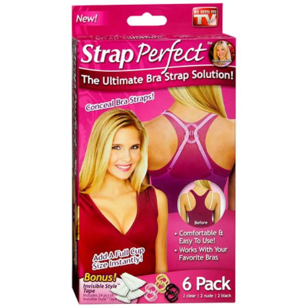 As Seen On Tv Strap Perfect Bra Strap Solution(pack Of 6)