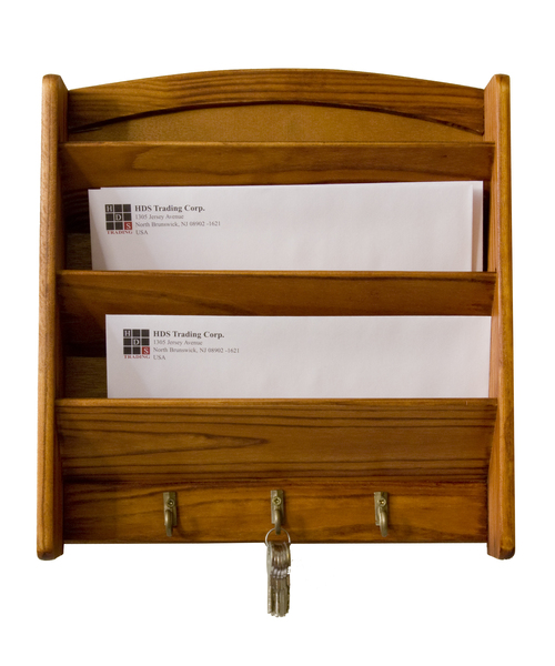 DDI Pine Letter Rack W/Key Hooks(Pack of 12) at Sears.com