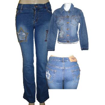 DDI Womens 2 Piece Denim Sets(Pack of 24) at Sears.com