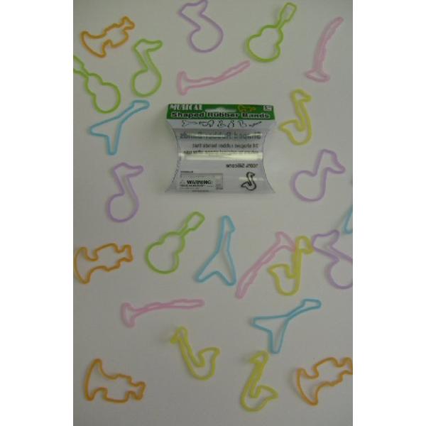 DDI 24 PACK MUSIC ASSORTMENT RUBBER BANDS(Pack of 72) at Sears.com