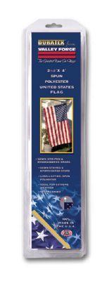 2 1/2x4 Polyester U.s. Flag(pack Of 6)