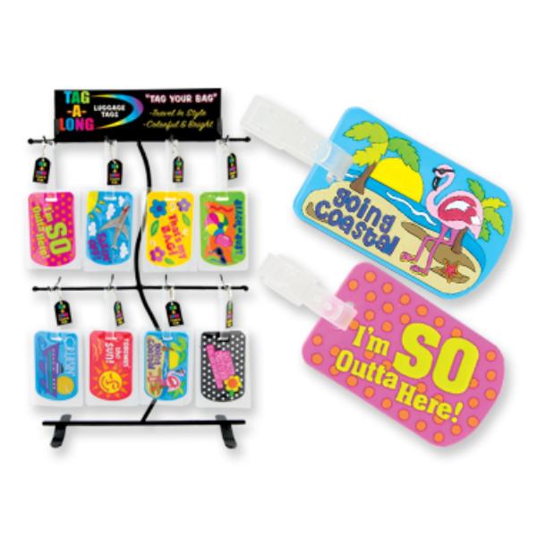 DDI TAG-A-LONG Luggage Tags Find Your Luggage Fast!(Pack of 72)