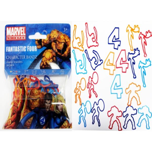 Marvel Character Bands Fantastic 4 Silicone Kids Bracelet(Pack of 24) at Sears.com