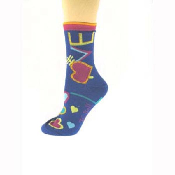 Ddi Women's K-BELL Socks-Love Print(Pack of 120) at Sears.com