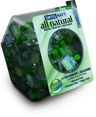 Swiss Navy Mini In A Fish Bowl Water Based(pack Of 100)