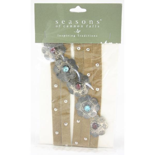 DDI 6' Leather Jeweled Garland(Pack of 12) at Sears.com