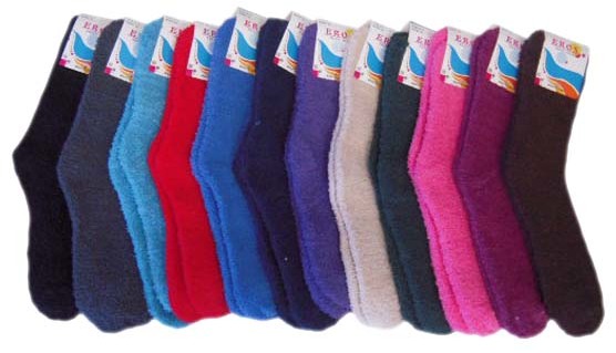Ddi Ladies Fuzzy Socks, solid colors(Pack of 120) at Sears.com
