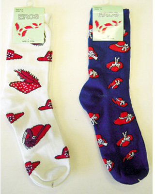 Ddi Women's Red Hat Society Computer Pattern Socks(Pack of 120) at Sears.com