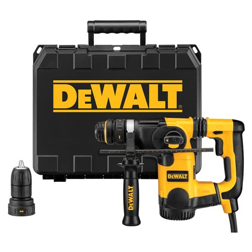 DeWALT D25324K 1" L-Shape SDS SHOCKS Quick Change Rotary Hammer Tool Kit at Sears.com
