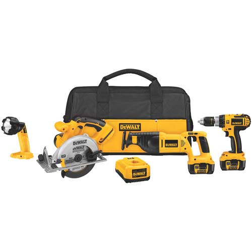 DeWALT DCK460L 18V XRP Li-Ion 4 Tool Combo Kit at Sears.com