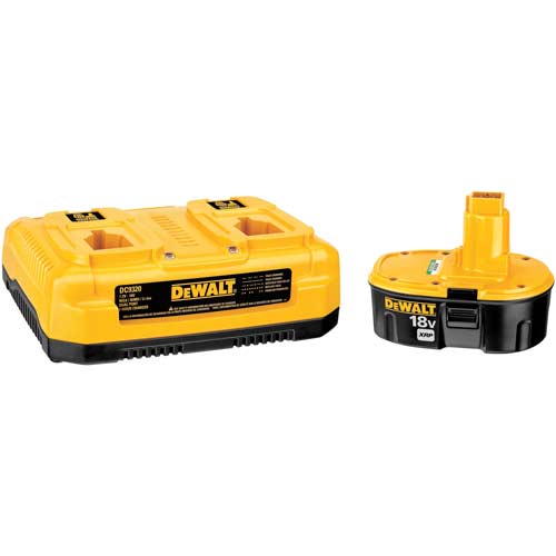 DeWALT DC9320BP 7.2 - 18-Volt 1-Hour Dual Port Charger With Battery at Sears.com