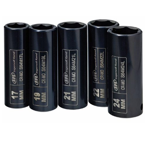 Ingersoll Rand SK4M5L 1/2'' Drive 5-Piece Impact Wrench Metric Deep Socket Set at Sears.com
