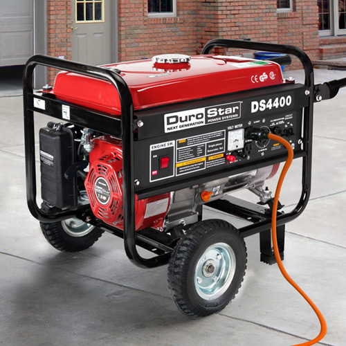 DuroMax DuroStar 4400 Watt Quiet Portable Recoil Start Gas Powered Generator -RV Camping at Sears.com