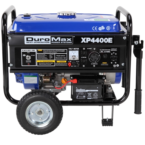 DuroMax 4400 Watt Quiet Portable Electric Start RV Gas Powered Camping Generator XP4400E at Sears.com