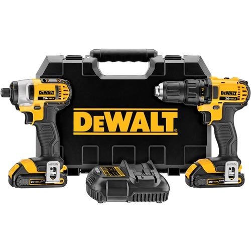 DEWALT RECON DEWALT DCK280C2R 20V MAX Drill and Impact Driver Combo Kit (Recon DCK280C2) at Sears.com