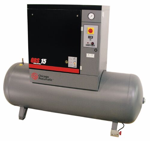 CHICAGO-PNEUMATIC Chicago Pneumatic QRS15HP 120 Gallon 15 HP 150 PSI Rotary Screw Air Compressor at Sears.com