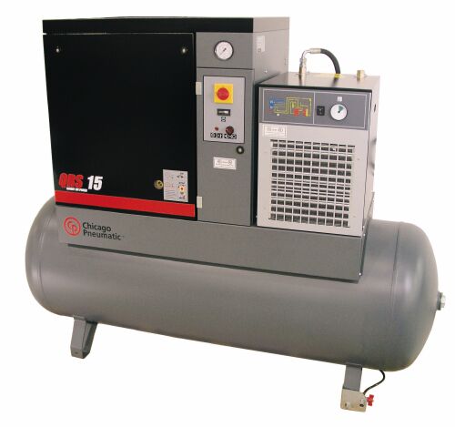 CHICAGO-PNEUMATIC Chicago Pneumatic QRS15HPD 120 Gallon 15 HP 150 PSI Rotary Screw Air Compressor at Sears.com