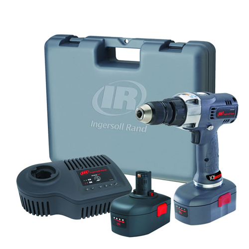 Ingersoll Rand D550-KL2 1/2'' Keyless Chuck 14.4V Drill/Driver Kit IRD550-KL2 at Sears.com