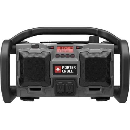 Porter-Cable PC18JR 18-Volt Cordless / 120-Volt Corded Jobsite Radio at Sears.com
