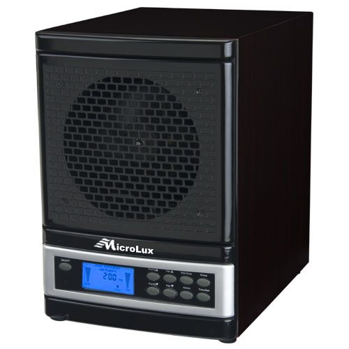 MicroLux ML4000D Pro Air UV Purifier Hepa Carbon Ionic ML4000DBK at Sears.com