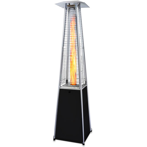 Garden Radiance Black w/ Stainless Steel Pyramid Outdoor Patio Heater GRP4000BK at Sears.com