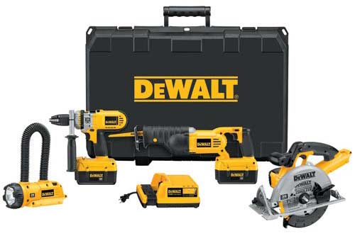 DeWALT DCX6401 36V Cordless Hammer Drill Impact Saw Tool Combo Kit - 36 Volt at Sears.com