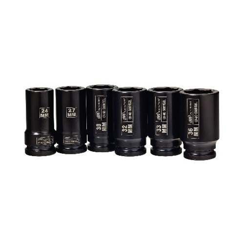 Ingersoll Rand SK6M6L 3/4'' Drive 6-Piece Impact Wrench Deep Metric Socket Set at Sears.com