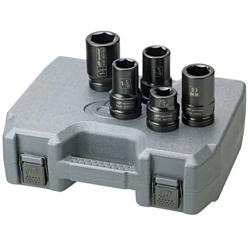 Ingersoll Rand SK8C5T 1'' Drive 5-Piece Impact Wrench SAE & Metric Deep Socket at Sears.com