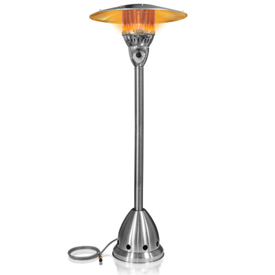 Garden Radiance Garden Radiance Natural Gas Patio Heater - Stainless Steel