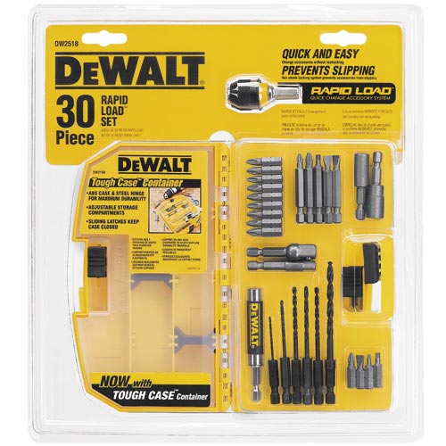 DeWALT DW2518 30-Piece Quick Change Rapid Load Drill Bit Driving Set at Sears.com