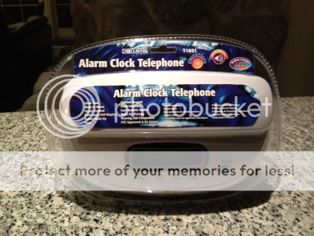 CURTIS Alarm Clock Telephone with Flash Function & Extra Large LED Display at Sears.com