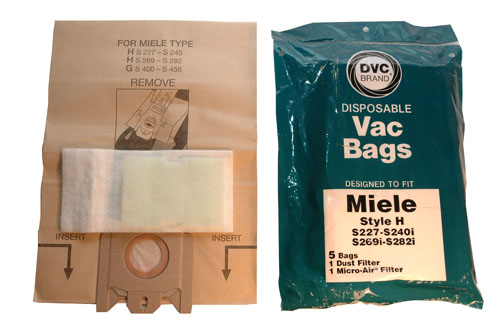 Type F/M/J Miele Vacuum Cleaner Replacement Bag (5 Pack) Vacuum Cleaners