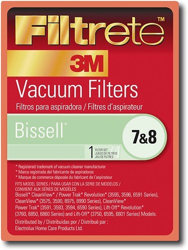 3M Style 7/8 Bissell Vacuum Cleaner Replacement Filter Vacuum Cleaners