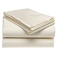 sheetsnthings Wrinkle-Free Hotel Collection Solid Ivory Full Size Microfiber sheet set, deep pocket, 95gsm ,100% Microfiber at Sears.com