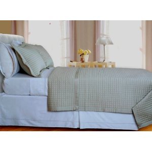 sheetsnthings King/Cal King Size 400 Thread count Linen Coverlet Set Including Matching Shams 100% Egyptian Cotton at Sears.com