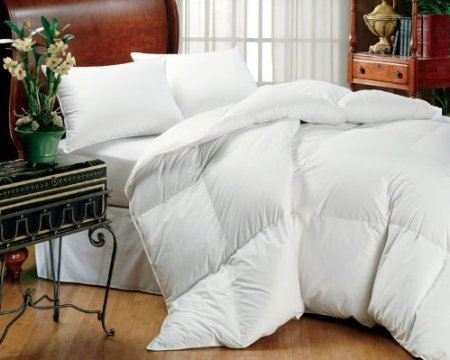 sheetsnthings Royal Hotel Collection 500TC 50oz White Goose Down Comforter 750 fill power, Queen at Sears.com