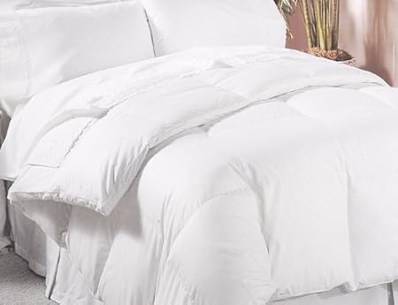 sheetsnthings Royal Hotel Collection Extra Warmth 60oz White Goose Down 500TC King/Cal king Comforter(Duvet) at Sears.com
