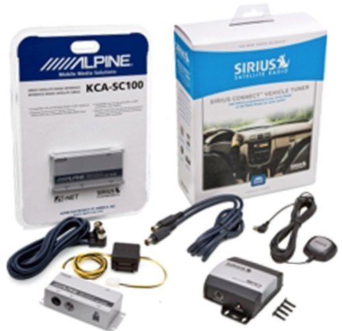Sirius Satellite Radio SiriusConnect SC-C1 with Alpine KCA-SC100 adapter included at Sears.com