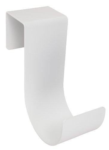 MIDE Products 107W-2 Aluminum Pool Accessory Hooks Pair 6-Inch Long White