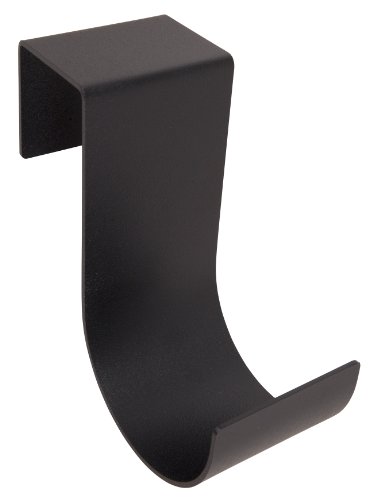 MIDE Products 107B-2 Aluminum Pool Accessory Hooks Pair 6-Inch Long Black