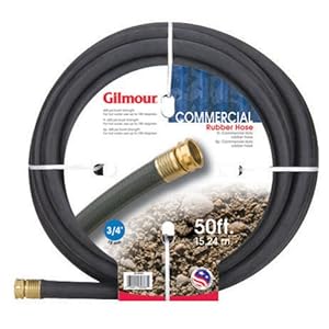 Gilmour 38 Series Reinforced Rubber Commercial Hose 3/4 Inch x 50 Feet38-34050 Black at Sears.com
