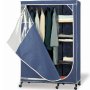 Organize It All 75116 Neu Home Storage Armoire In Navy With White Trim at Sears.com