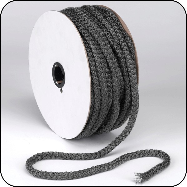 Chimney 81272 Round Black Stove Gasket- .62 in. x 65 ft. at Sears.com