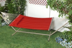 Bliss BQH-470TC Hammock Quilted with pillow poly with S stitch- Terracotta at Sears.com