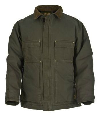 Berne Apparel CH377ODR480 48&'&'/X-Large Washed Chore Coat - Quilt Lined Regular - Olive Duck at Sears.com