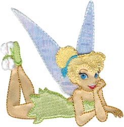 Wrights 451070 Disney Tinker Bell Iron On Applique-Tinker Bell 2.5 in. x 3 in. 1-Pkg at Sears.com
