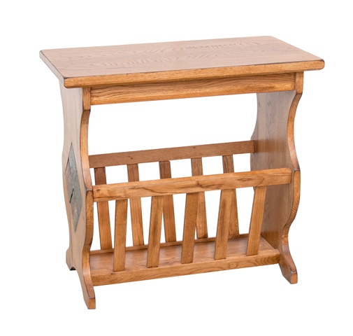 Sunny Designs 2133RO Sedona Magazine Table in Rustic Oak at Sears.com